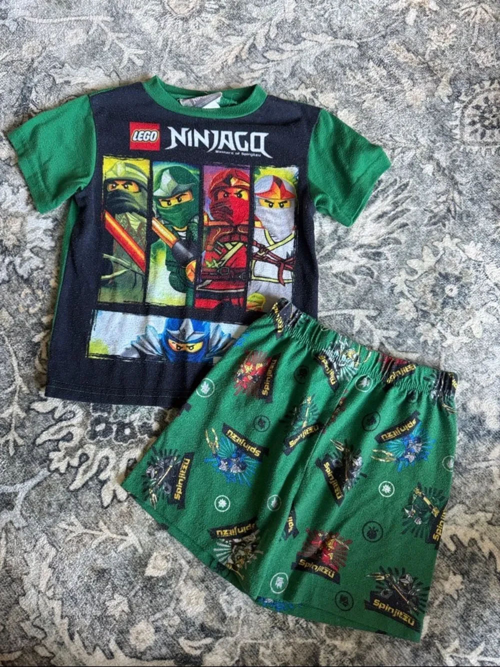 Bundle of 5 Toddler Boys PJ Sets